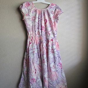 Land's End Floral Twirl Dress